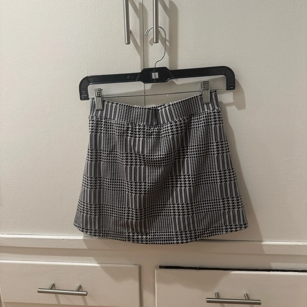 ALO YOGA Jacquard Glenplaid Tennis Skirt size xxs